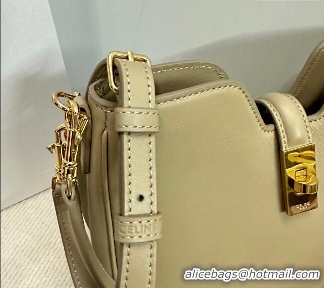 Original Cheap Celine Small Camille16 Soft Bag in Smooth Calfskin 120693 Nude Apricot 2025