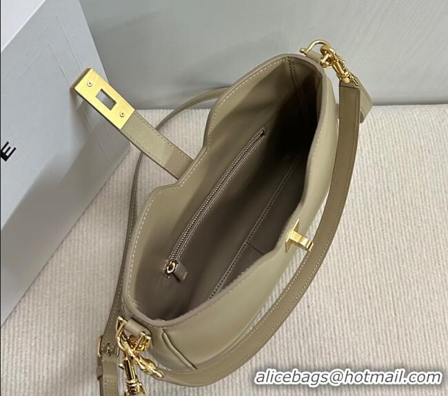 Original Cheap Celine Small Camille16 Soft Bag in Smooth Calfskin 120693 Nude Apricot 2025