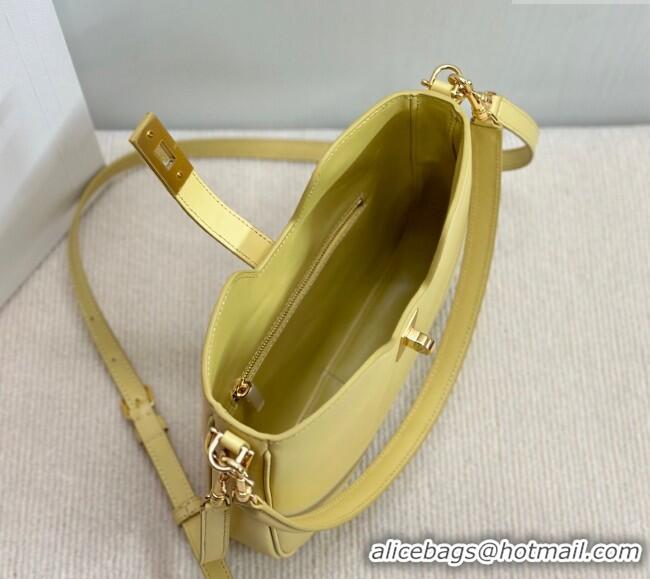 Stylish Discount Celine Small Camille16 Soft Bag in Smooth Calfskin 120693 Spring Yellow 2025