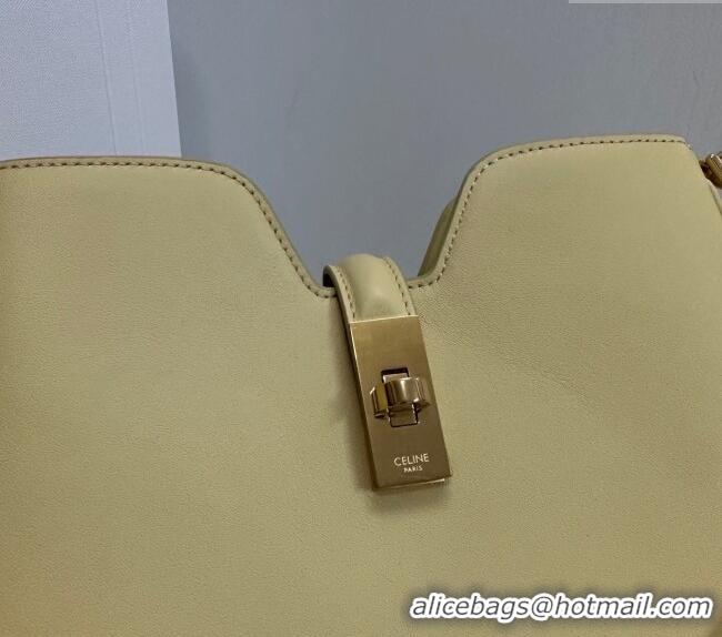 Stylish Discount Celine Small Camille16 Soft Bag in Smooth Calfskin 120693 Spring Yellow 2025