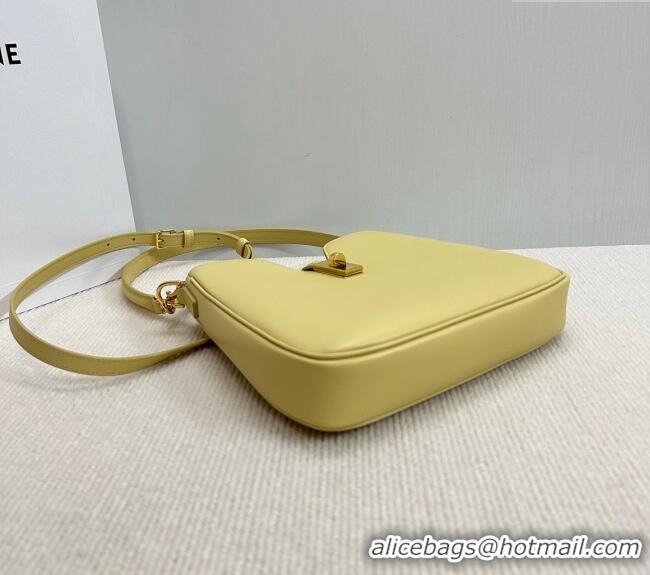 Stylish Discount Celine Small Camille16 Soft Bag in Smooth Calfskin 120693 Spring Yellow 2025