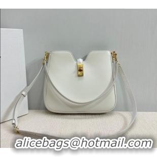 Market Sells Celine Small Camille16 Soft Bag in Smooth Calfskin 120693 White 2025