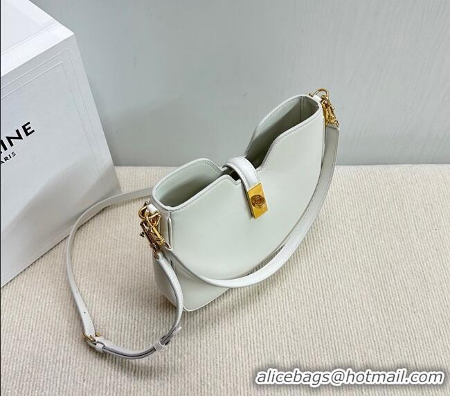 Market Sells Celine Small Camille16 Soft Bag in Smooth Calfskin 120693 White 2025