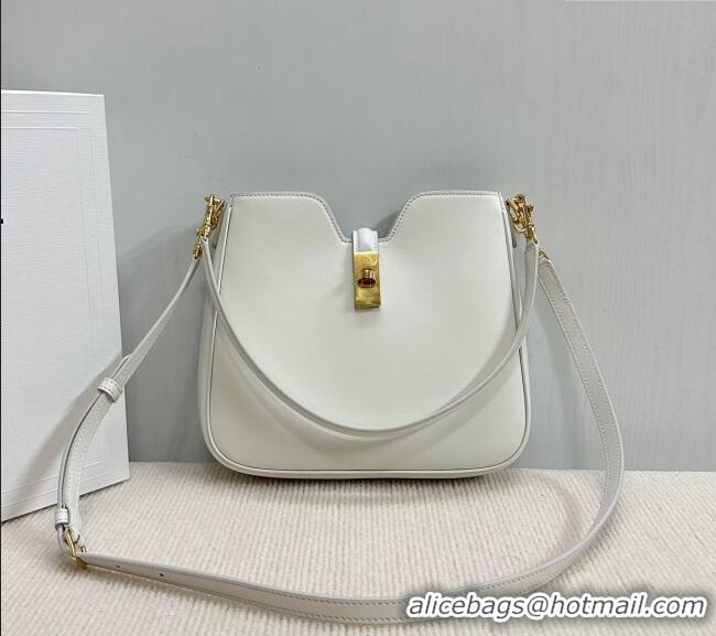 Market Sells Celine Small Camille16 Soft Bag in Smooth Calfskin 120693 White 2025