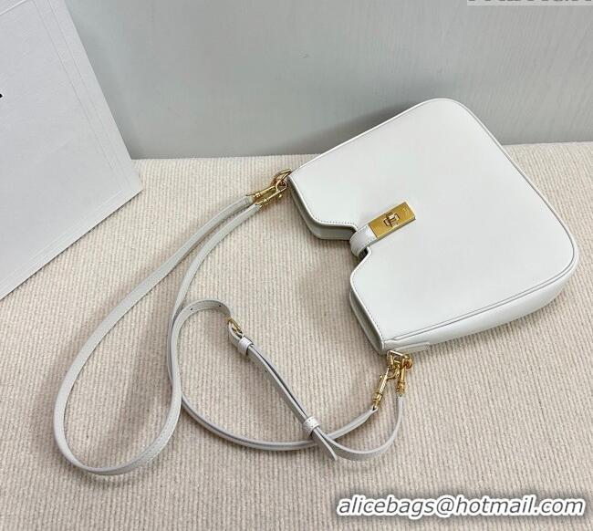 Market Sells Celine Small Camille16 Soft Bag in Smooth Calfskin 120693 White 2025