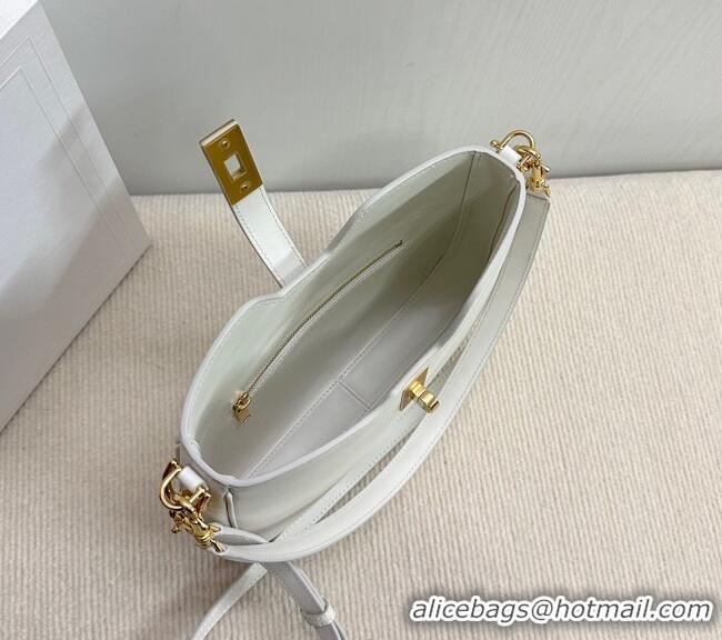 Market Sells Celine Small Camille16 Soft Bag in Smooth Calfskin 120693 White 2025