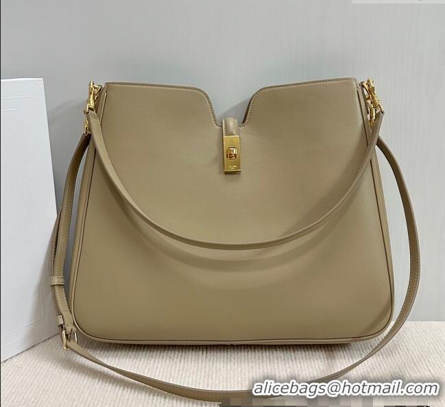 Spot Bulk Celine Medium Camille16 Soft Bag in Smooth Calfskin 119563 Nude Apricot 2025