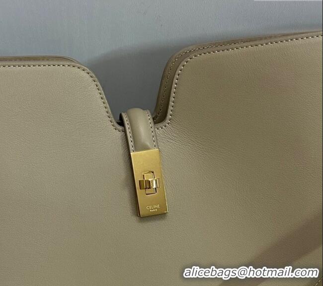 Spot Bulk Celine Medium Camille16 Soft Bag in Smooth Calfskin 119563 Nude Apricot 2025