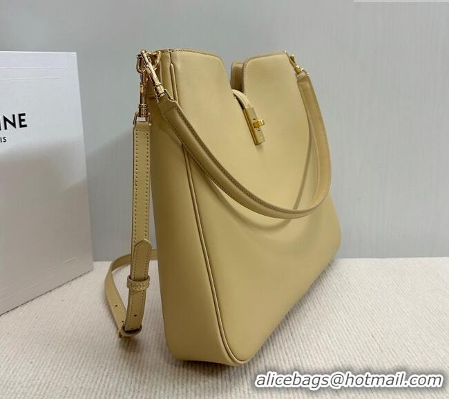 Luxury Classic Celine Medium Camille16 Soft Bag in Smooth Calfskin 119563 Sand Beach 2025