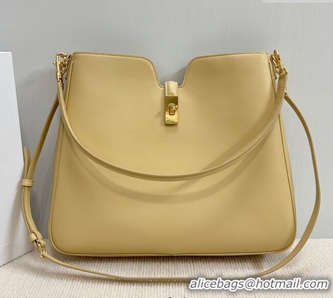 Luxury Classic Celine Medium Camille16 Soft Bag in Smooth Calfskin 119563 Sand Beach 2025