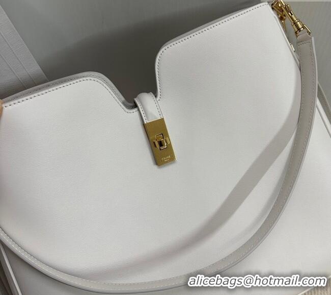 Market Sells Celine Medium Camille16 Soft Bag in Smooth Calfskin 119563 White 2025