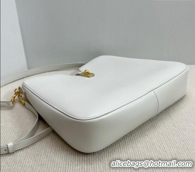 Market Sells Celine Medium Camille16 Soft Bag in Smooth Calfskin 119563 White 2025