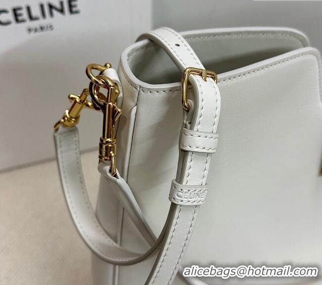 Market Sells Celine Medium Camille16 Soft Bag in Smooth Calfskin 119563 White 2025