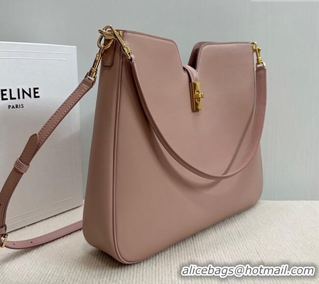 Buy Classic Celine Medium Camille16 Soft Bag in Smooth Calfskin Soft 119563 Peach Pink 2025
