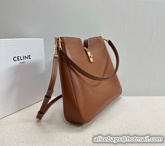 Market Sells Celine Medium Camille16 Soft Bag in Smooth Calfskin 119563 Tan Brown 2025