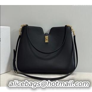 Inexpensive Celine Medium Camille16 Soft Bag in Smooth Calfskin 119563 Black 2025