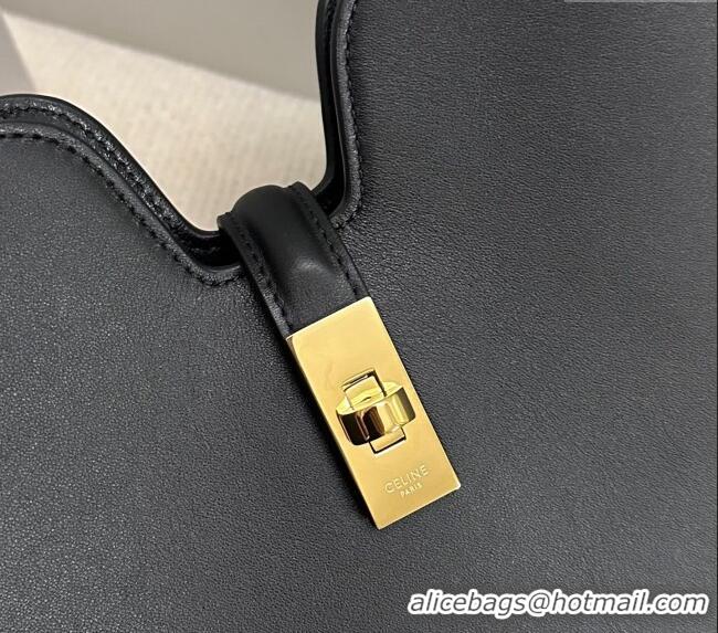 Inexpensive Celine Medium Camille16 Soft Bag in Smooth Calfskin 119563 Black 2025