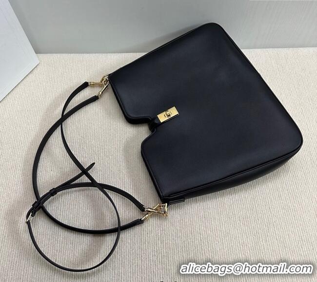 Inexpensive Celine Medium Camille16 Soft Bag in Smooth Calfskin 119563 Black 2025