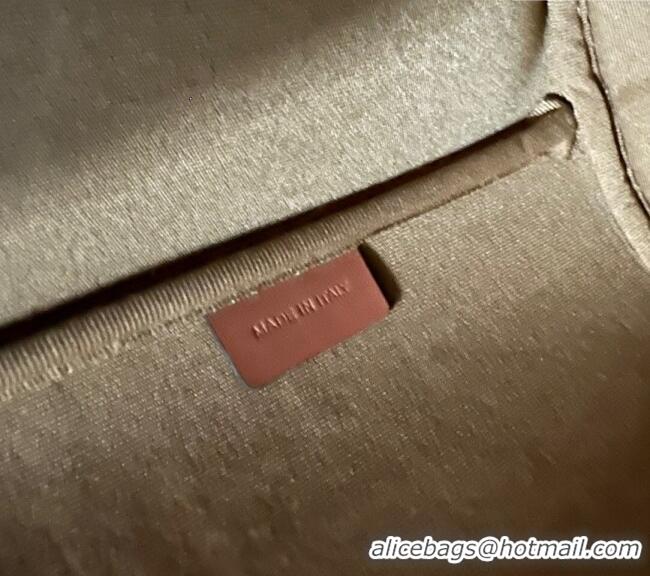 Original Cheap Celine Clara Bucket Bag in Triomphe Canvas and Calfskin 116882 Brown 2025