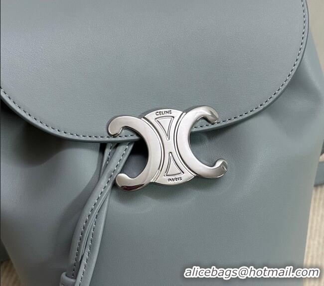 Buy Cheap Celine Backpack Bonnie Bag in Smooth Calfskin 118703 Ice Blue 2025