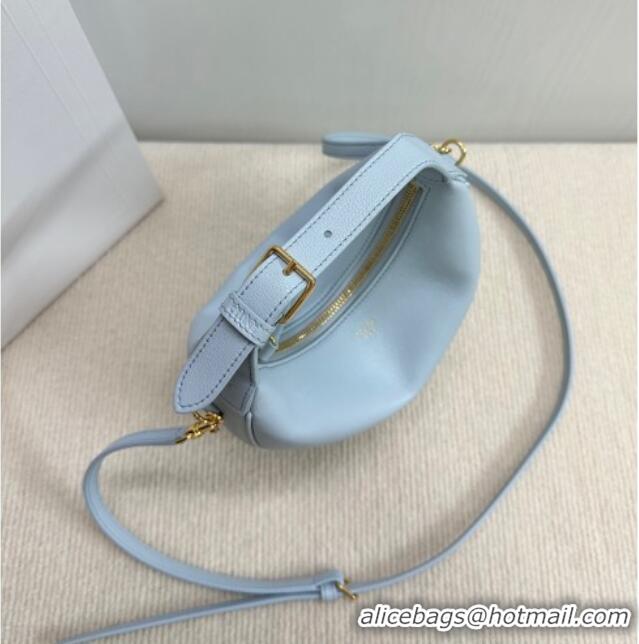 Best Price Celine Teen Lulu Bag in Grained Calfskin 120723 Glacier Blue 2025