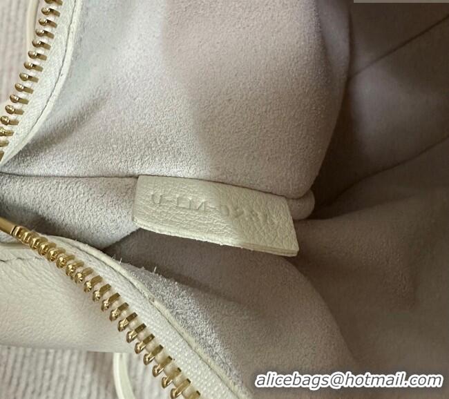 Spot Bulk Celine Teen Lulu Bag in Grained Calfskin 120723 White 2025