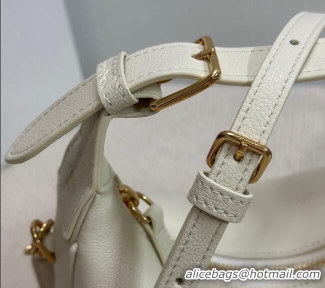 Spot Bulk Celine Teen Lulu Bag in Grained Calfskin 120723 White 2025