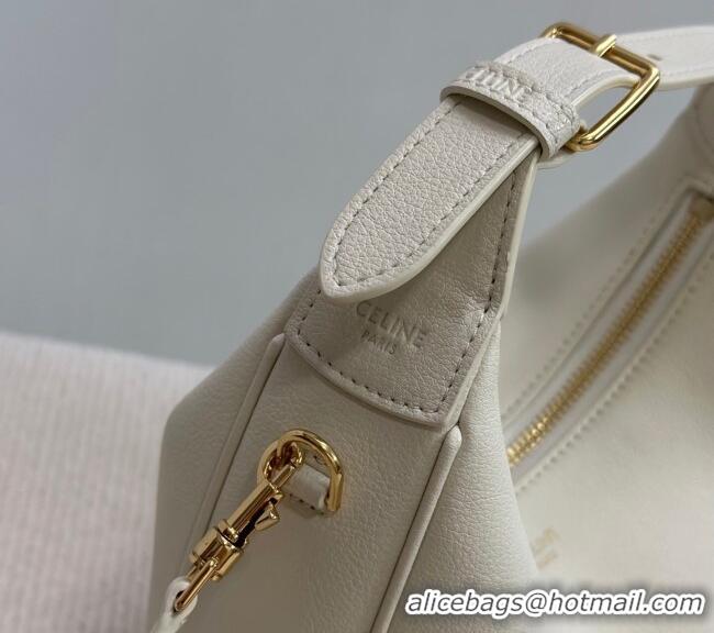Spot Bulk Celine Teen Lulu Bag in Grained Calfskin 120723 White 2025