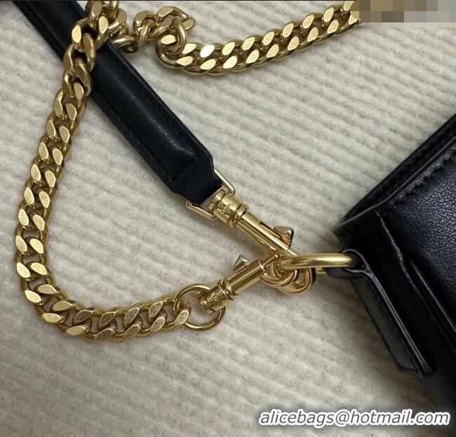 Buy Grade Celine Shoulder Camille16 Soft Bag in Smooth Calfskin 122073 Black 2025