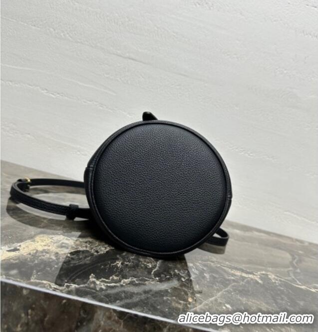 Market Sells Celine Teen Clara Bucket Bag in Supple Grained Calfskin 121673 Black 2025