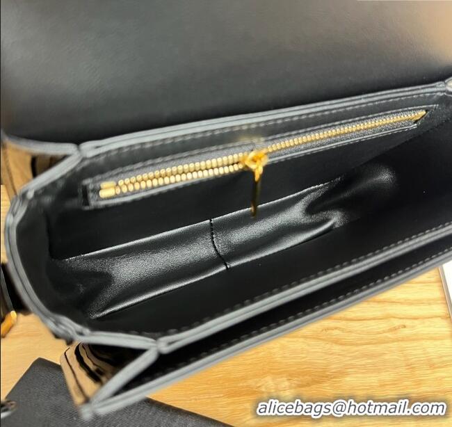 Shop Cheap Celine Teen Triomphe Bag in Patent Calfskin 188423 Black 2025