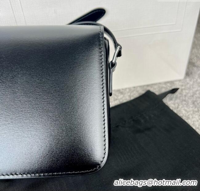 Discount Celine Teen Triomphe Bag in Shiny Calfskin 188423 Black/Silver 2025