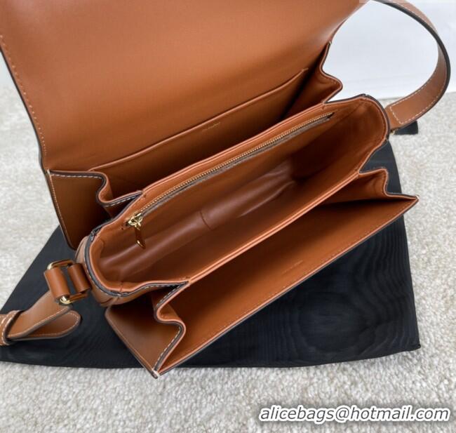 Promotional Celine Classique Triomphe Bag in Triomphe Canvas & Calfskin 187363 White 2025