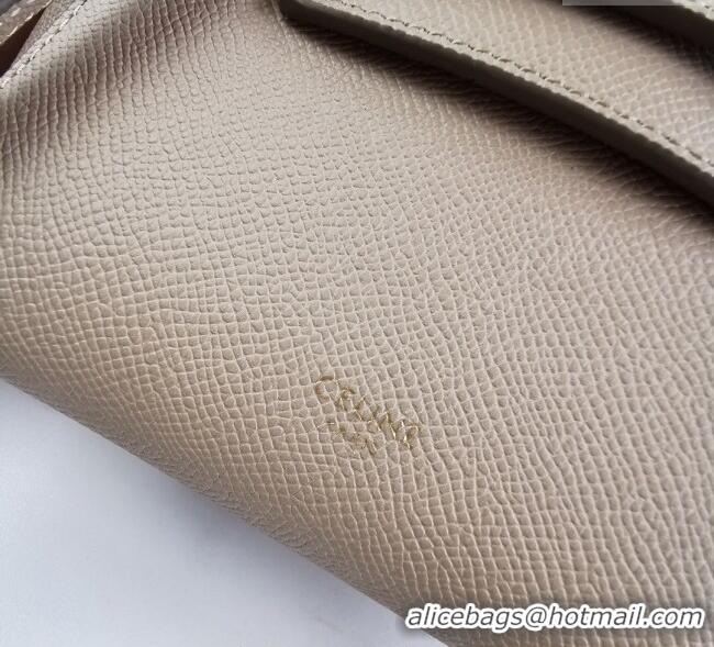 Low Cost Celine Belt Pico Mini Bag in Grained Leather 194263 Beige 2025