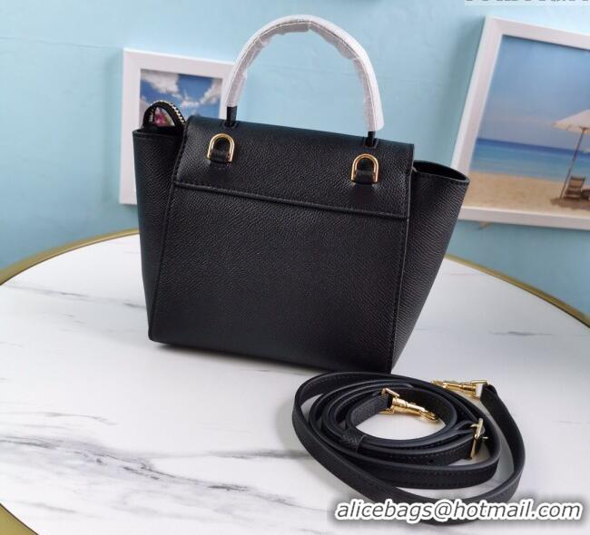 Big Discount Celine Belt Pico Mini Bag in Grained Leather 194263 Black 2025