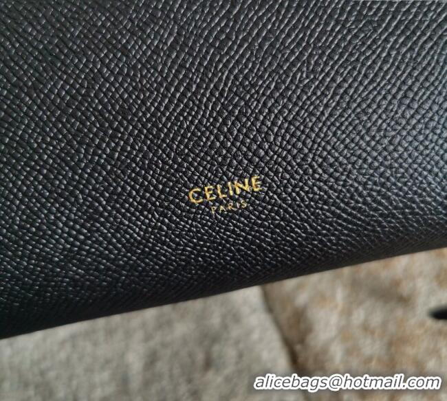 Reasonable Price Celine Belt Pico Nano Bag in Grained Leather 189003 Black 2025