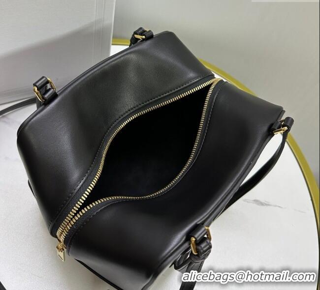 Top Quality Celine Folded Shoulder Bag in Calfskin Leather 111383 Black 2025