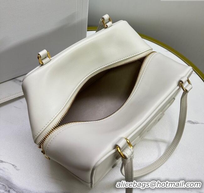 Best Price Celine Folded Shoulder Bag in Calfskin Leather 111383 White 2025