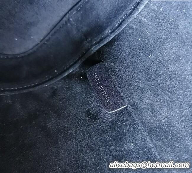 Best Quality Celine Small Cuir Triomphe Bucket Bag in Calfskin Leather 198243 Black 2025