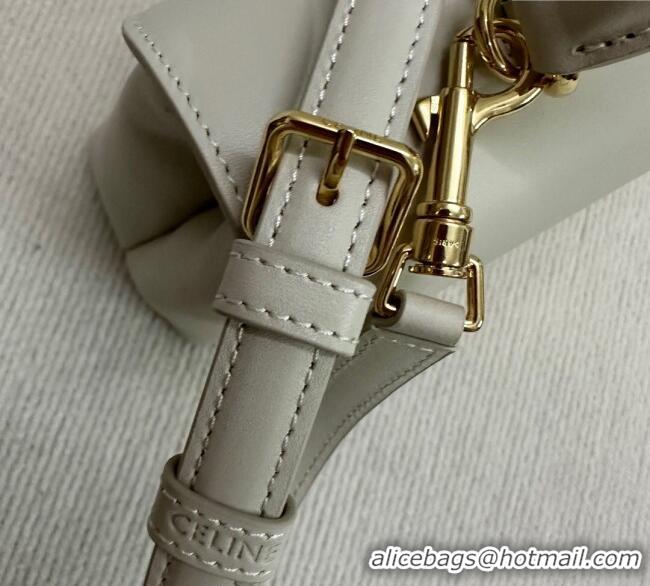 Top Grade Celine Medium Nino Top Handle bag in Smooth Calfskin 117523 Light Beige 2025