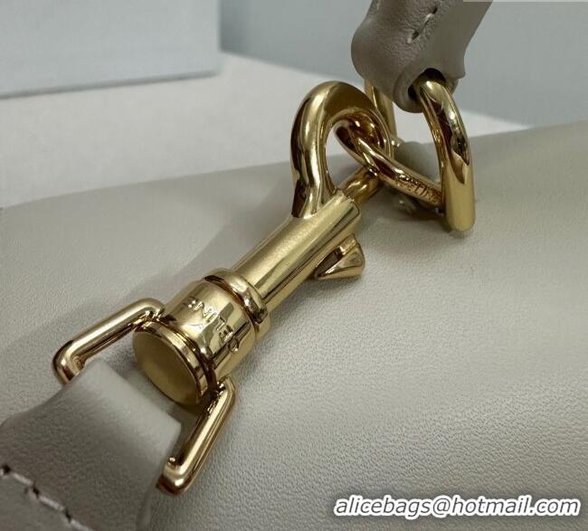 Top Grade Celine Medium Nino Top Handle bag in Smooth Calfskin 117523 Light Beige 2025