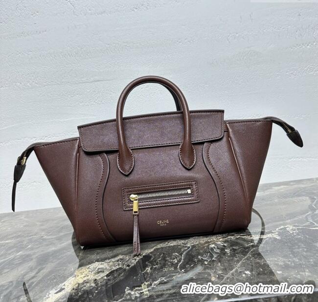 Market Sells Celine Small New Luggage in Supple Shiny Lambskin 124213 2025