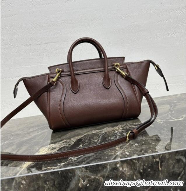 Market Sells Celine Small New Luggage in Supple Shiny Lambskin 124213 2025