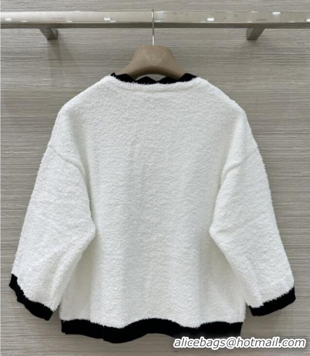 Super Quality Chanel Cardigan CH121901 White 2025