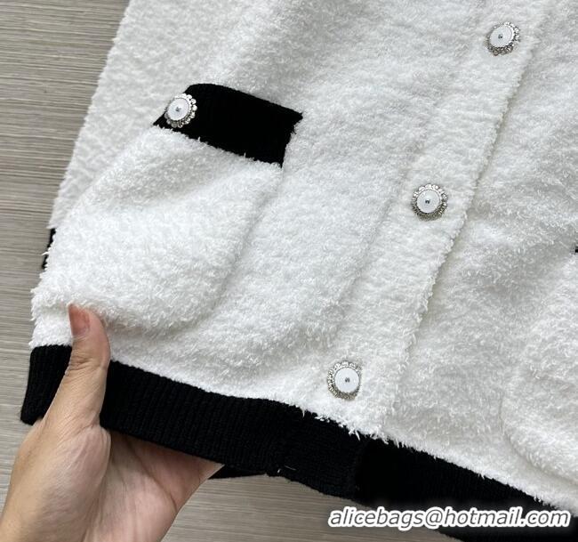 Super Quality Chanel Cardigan CH121901 White 2025