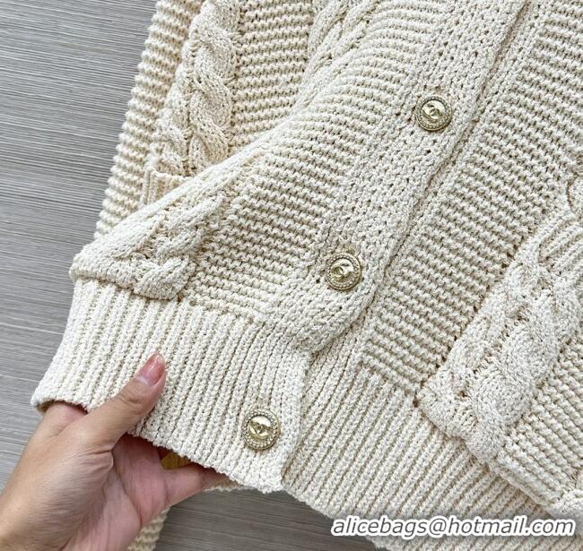 Super Quality Discount Chanel Cardigan M121907 Beige 2025