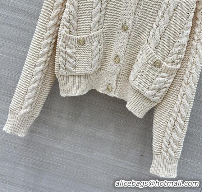 Super Quality Discount Chanel Cardigan M121907 Beige 2025