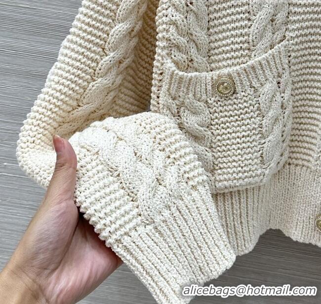 Super Quality Discount Chanel Cardigan M121907 Beige 2025