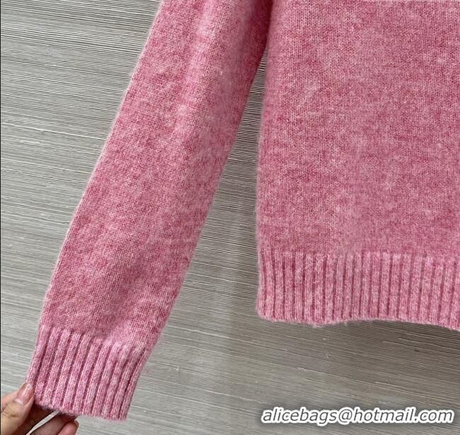Top Discount Trendy Design Loewe Wool Sweater L121905 Pink 2025