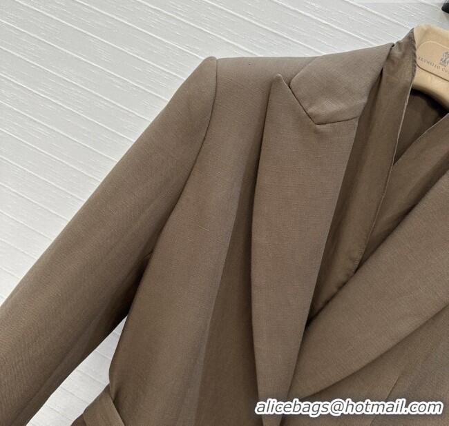 Good Looking Brunello Cucinelli Jacket BC121919 Brown 2025